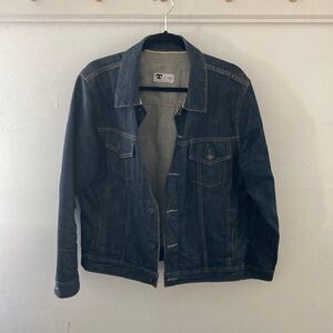 Tellason Cone Mills White Oak Denim Raw Selvedge Denim Jacket Size L Made in USA